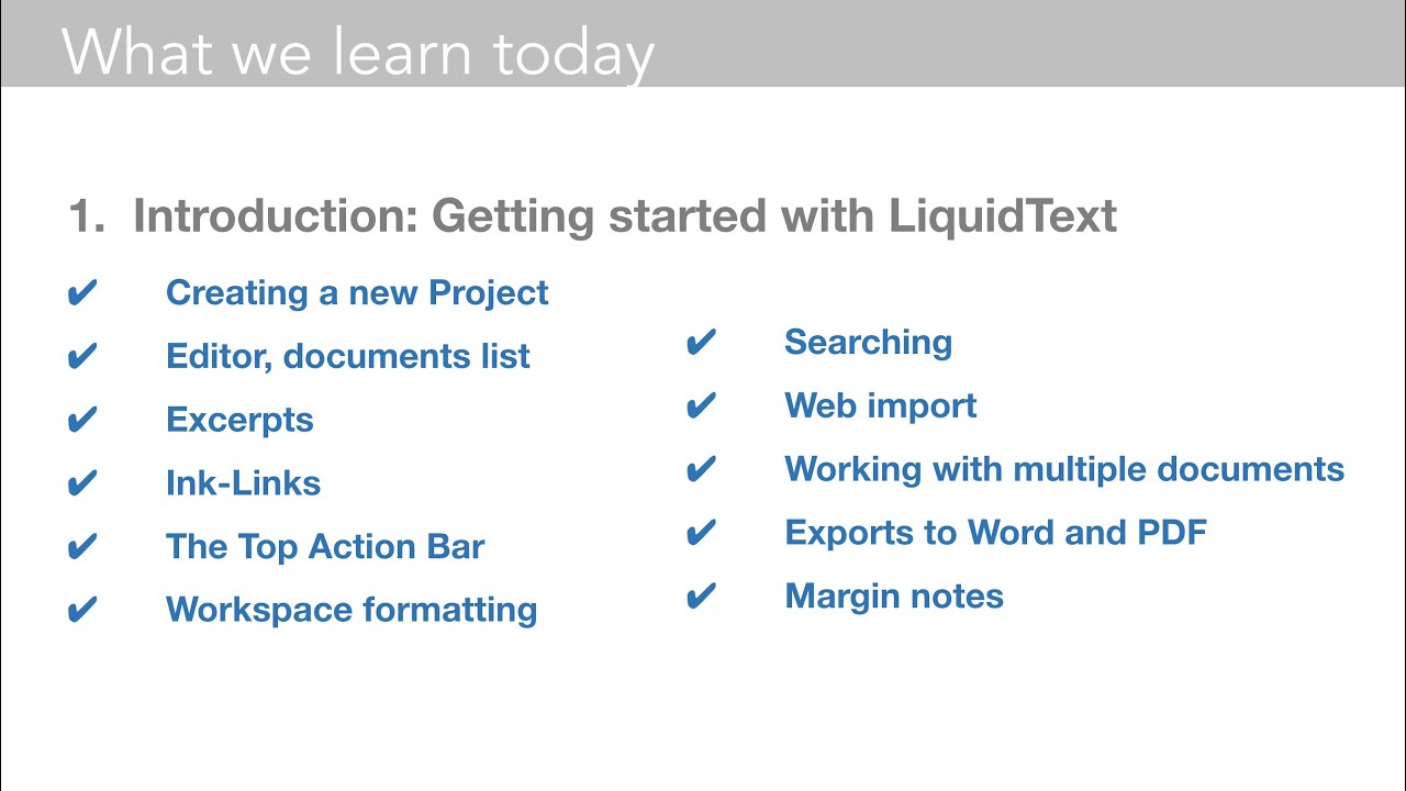 Intro to LiquidText: Basics