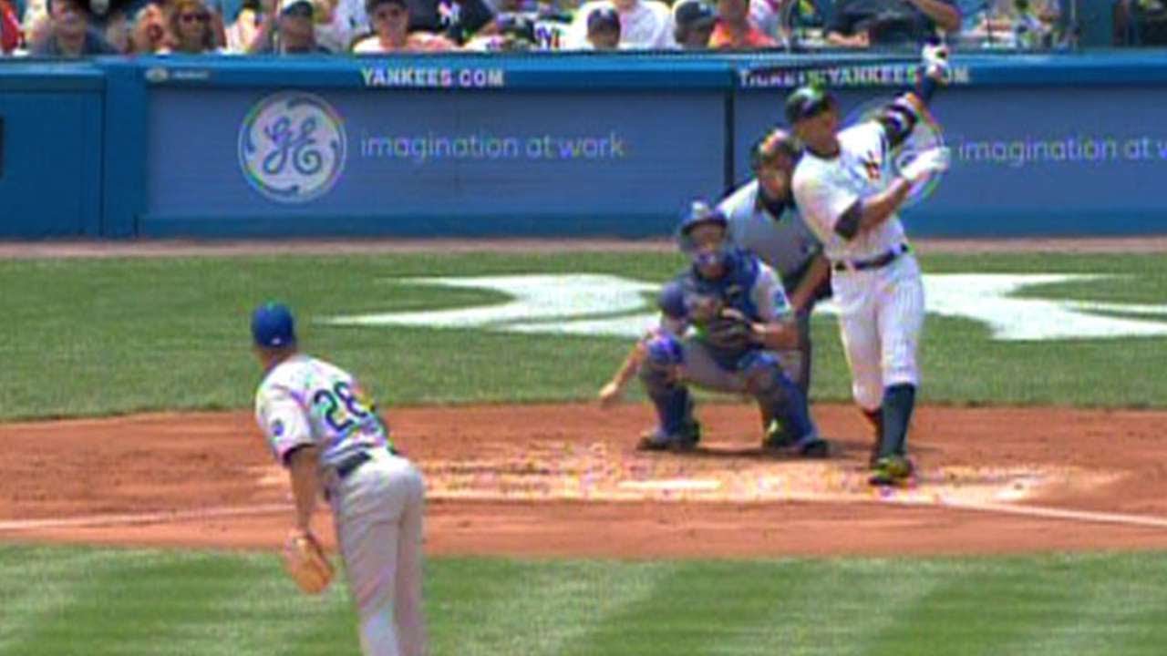 A-Rod hits his 500th career home run