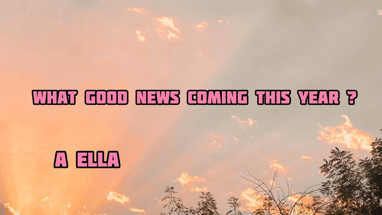 What good news coming this year ? - Pick A Card