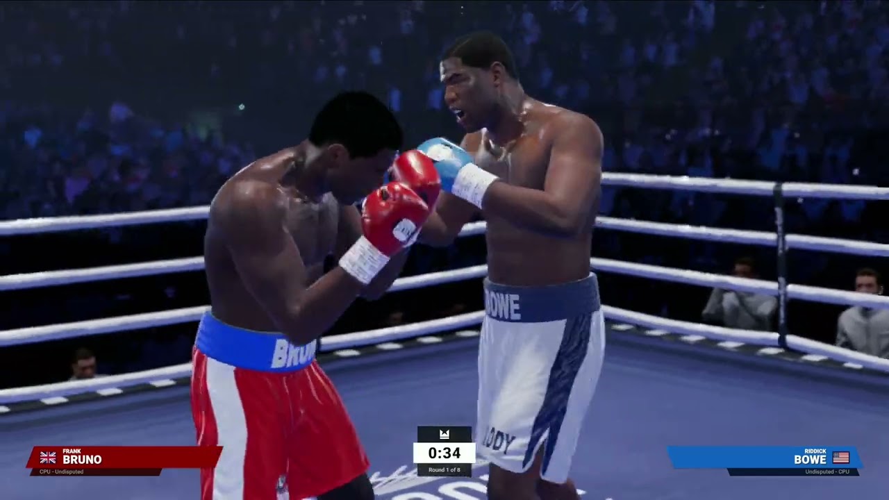 Undisputed Frank Bruno Vs Riddick Bowe Fight Sim