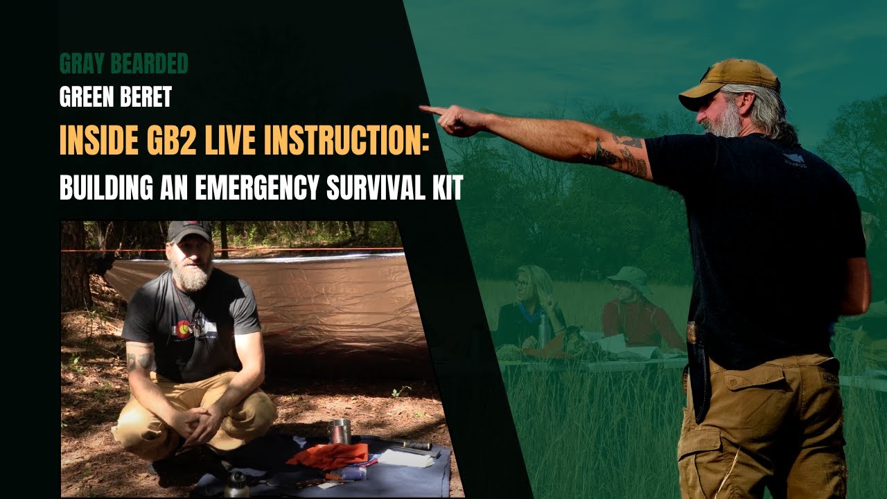 Green Beret's Ultralight Emergency Survival Kit and Gear Suggestions