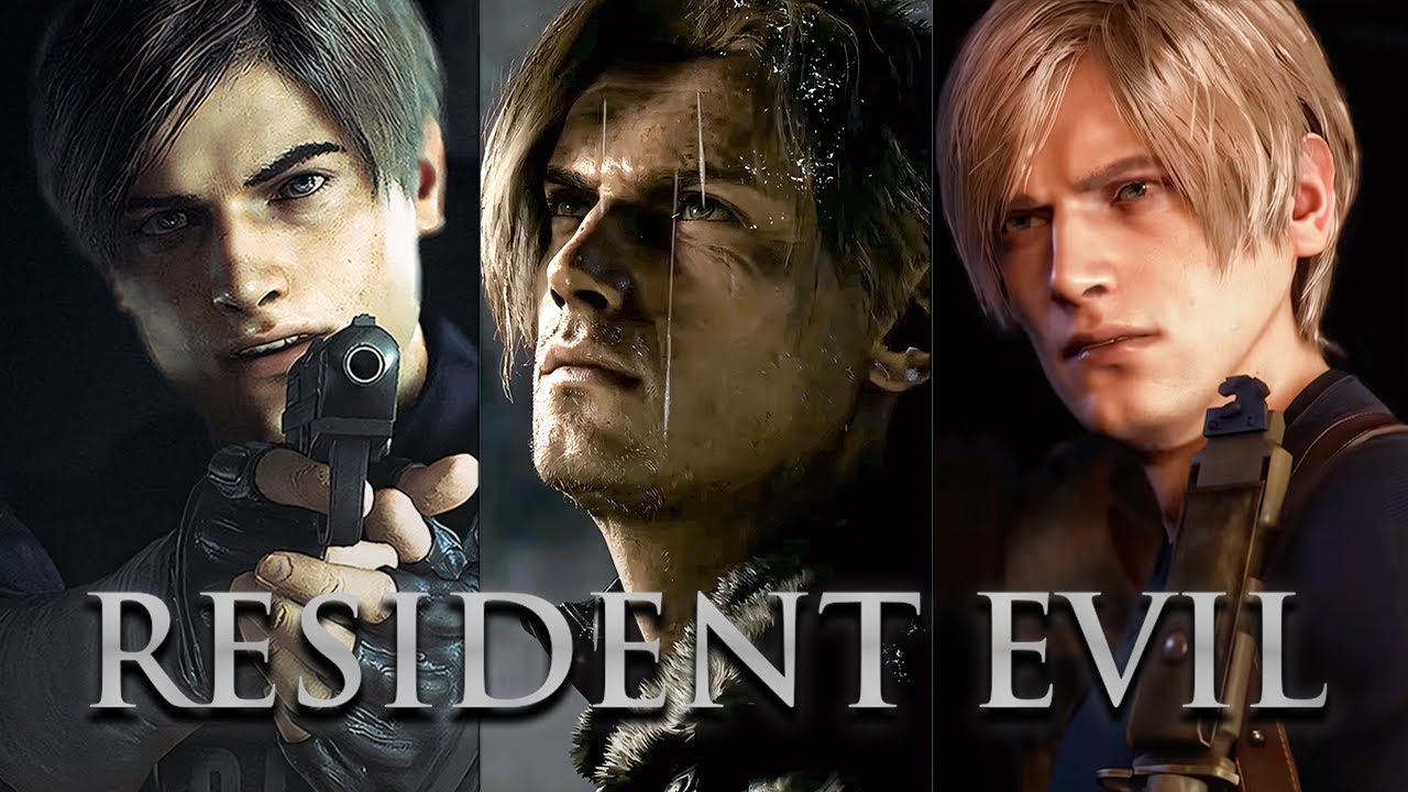 Playing Every Leon Kennedy Resident Evil Game (no re6)