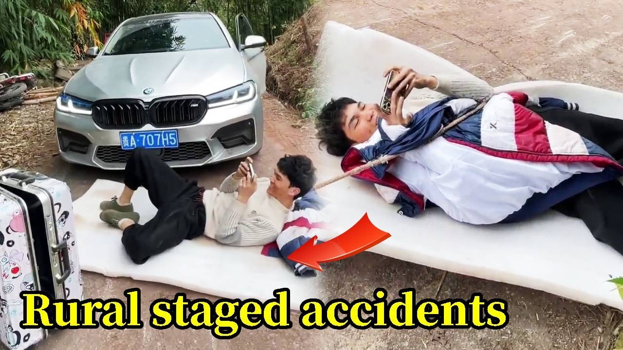 The young man blocked their way, and was immediately humiliated.