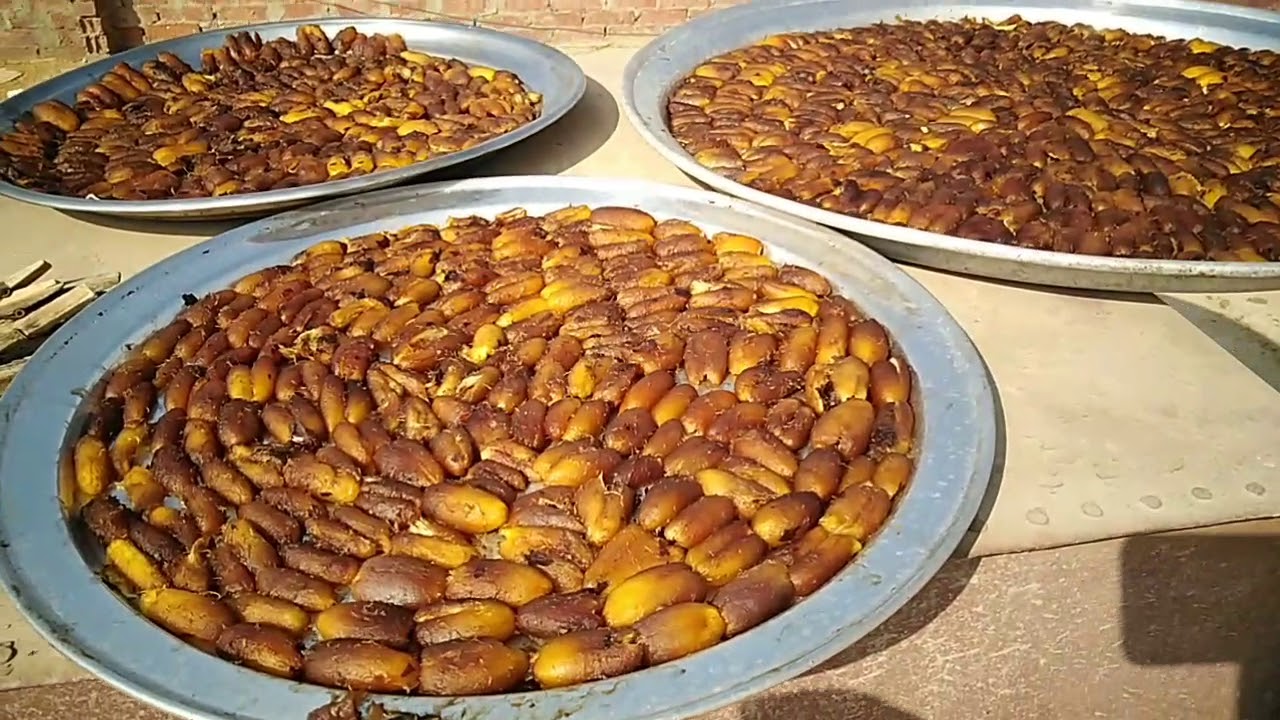 طريقة عمل العجوة/تجفيف البلح من السنه للسنه/سندوتشات المدارس