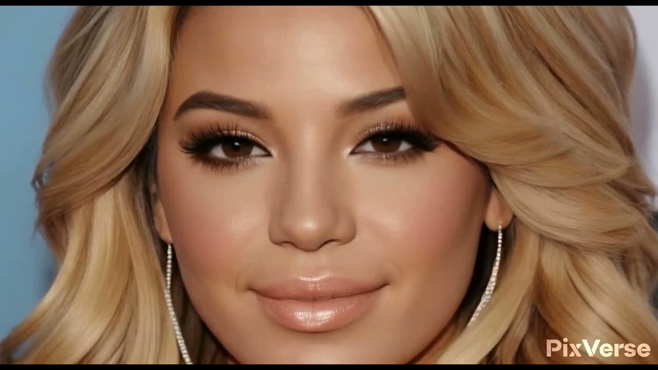 Beautiful American female pop singer created in Pixverse AI