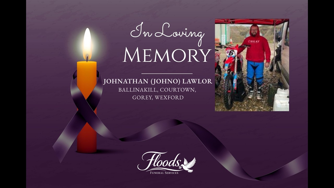 Johnathan (Johno) Lawlor - Ballinakill, Courtown, Gorey, Wexford