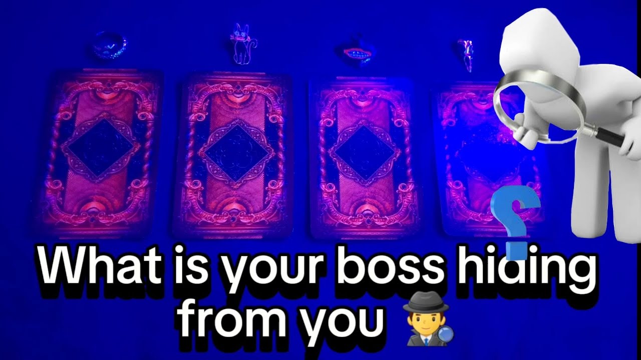 What is your boss hiding from you 🕵️‍♂️ Tarot timeless pick a card reading.
