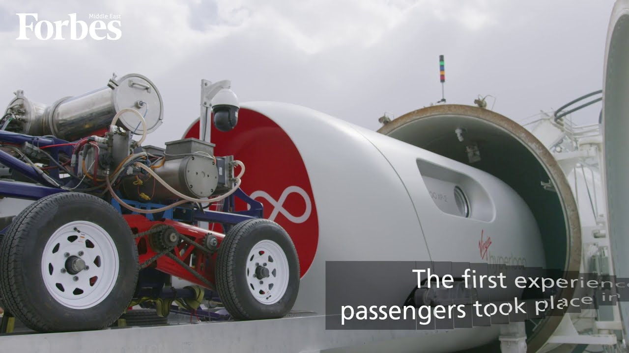Virgin Hyperloop Conducts First Historic Test Ride