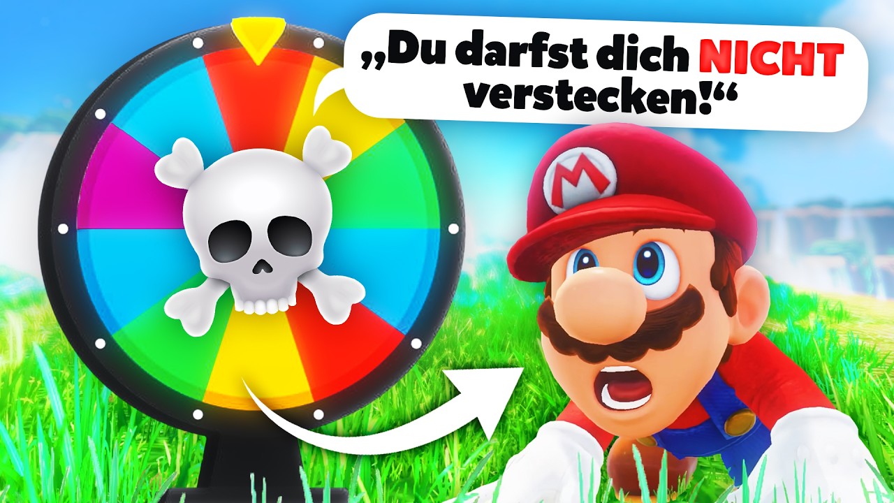Hide and Seek, aber mit einem BESTRAFUNGS-RAD! 💀 (Mario Odyssey Hide and Seek)