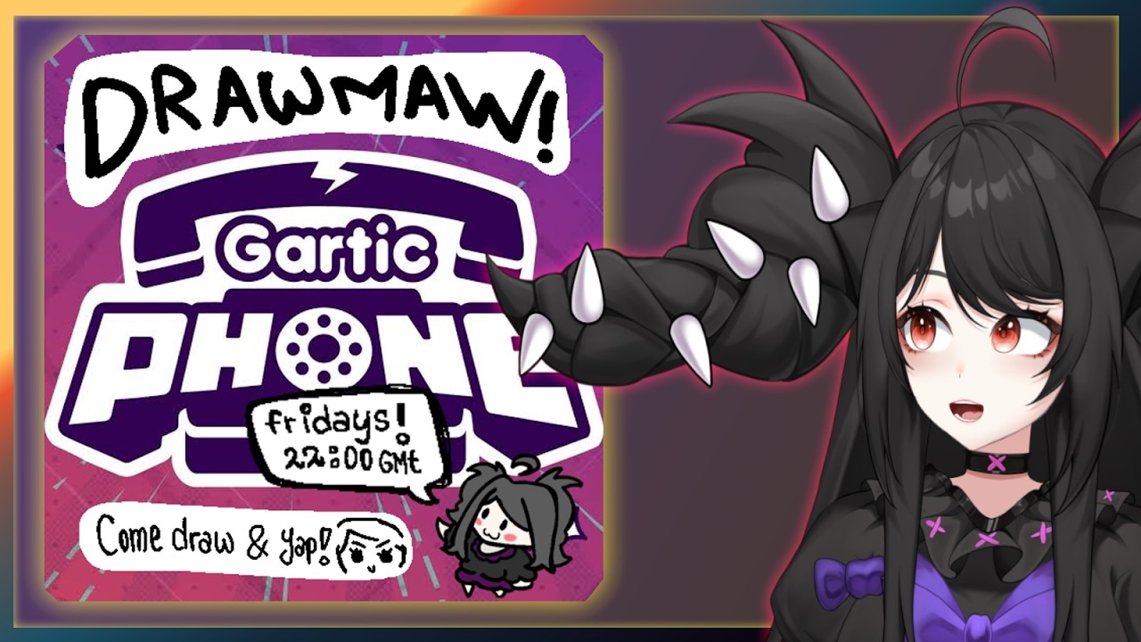 HUGE DRAWMAW STREAM! #1 - Mawi Plays - Gartic Phone