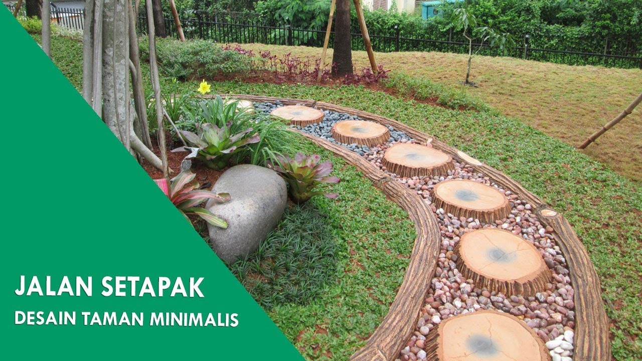Jalan Setapak Taman  &ndash; Desain Taman Minimalis