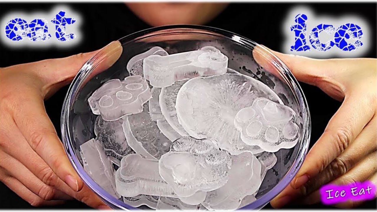 ASMR Eat Ice| Hardice Pureice | 氷を食べる音  Thánh Ăn Đá  얼음 리얼사운 Buz Yemek