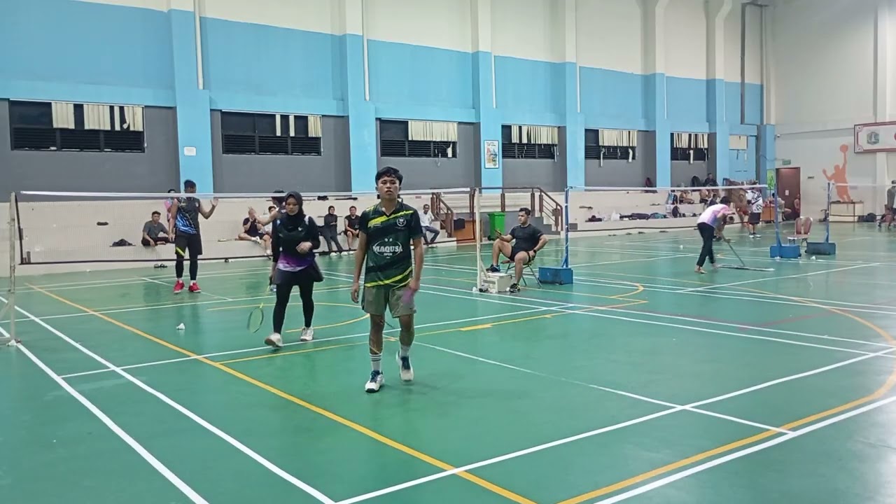 Turnamen Internal Kapan Ngopi Semi-Final, Isal/Dinar Vs Dzakir/Sa'adah 