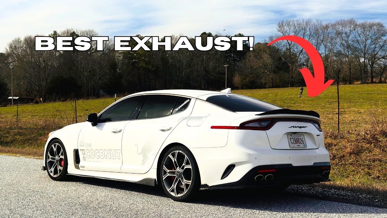 BEST Kia Stinger exhaust (Borla)