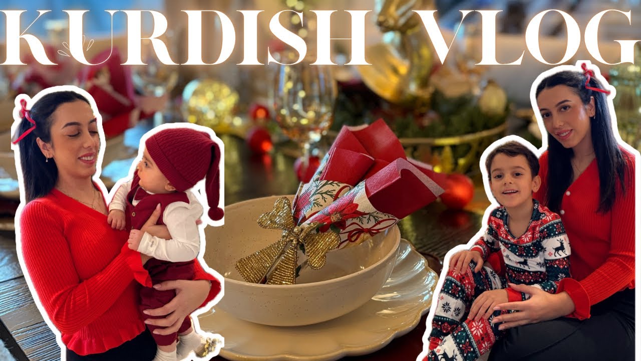 Курдский видеоблог - Рождественский видеоблог🎄✨, Курдский видеоблог