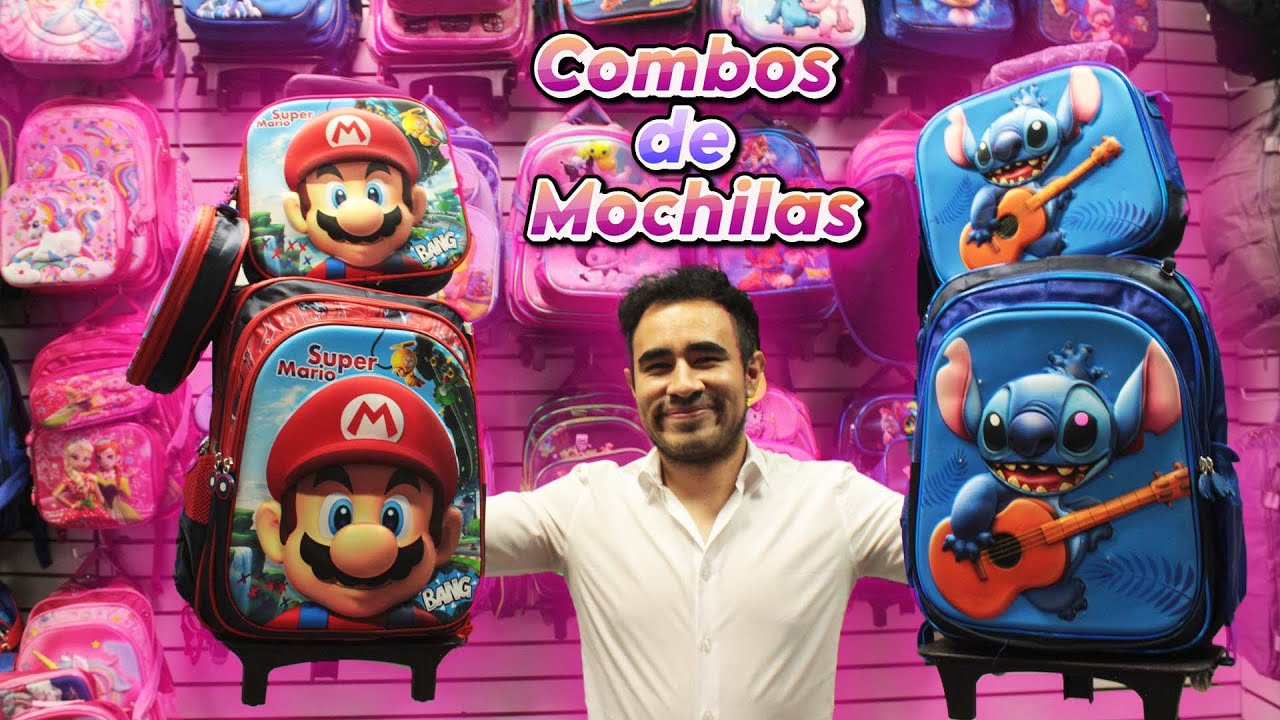 MOCHILAS ESCOLARES 🎒en Plaza Izazaga 38 | Econ&oacute;micas y Combos