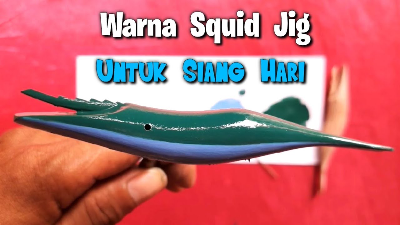 Warna Squid Jig | Umpan Cumi Untuk Siang Hari-Angler Cumi