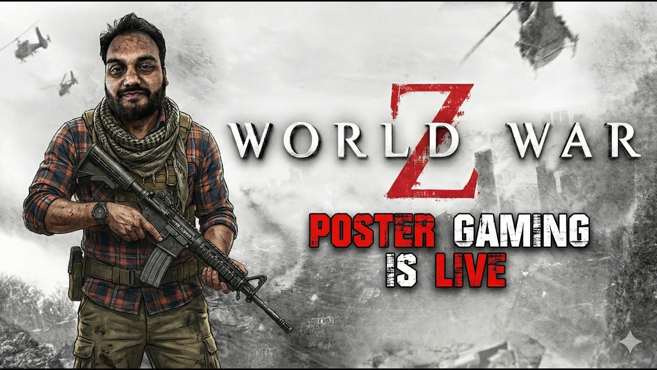 World War Z – Intense Zombie Survival!  #6  | Live with @iPositron  and @robloxrajput ​