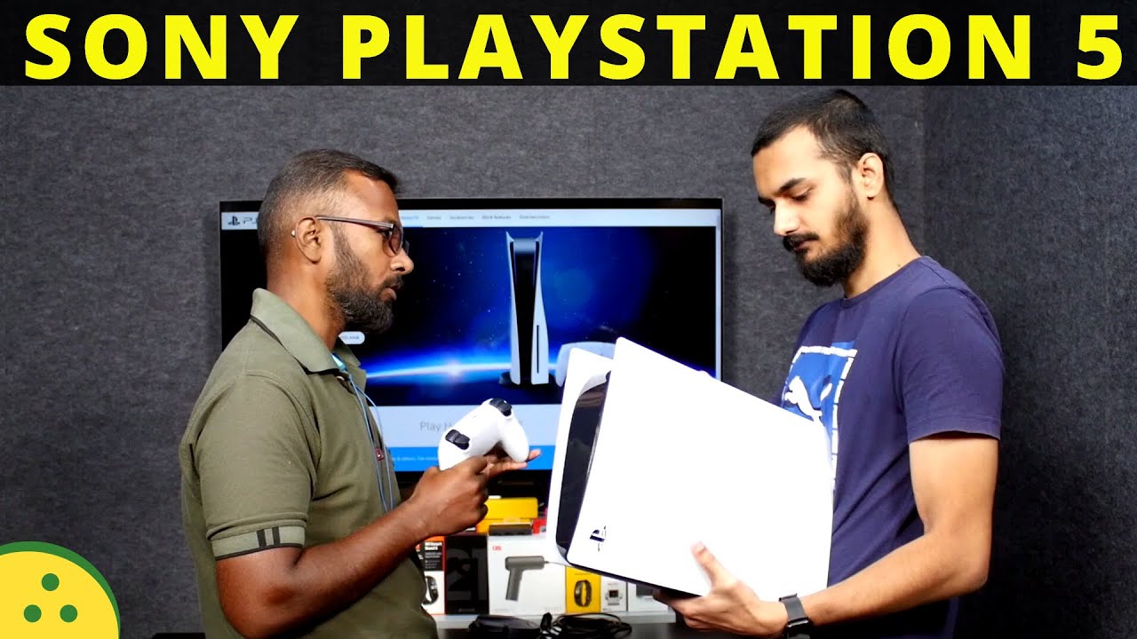 Sony PlayStation 5 Tamil Unboxing and Gaming