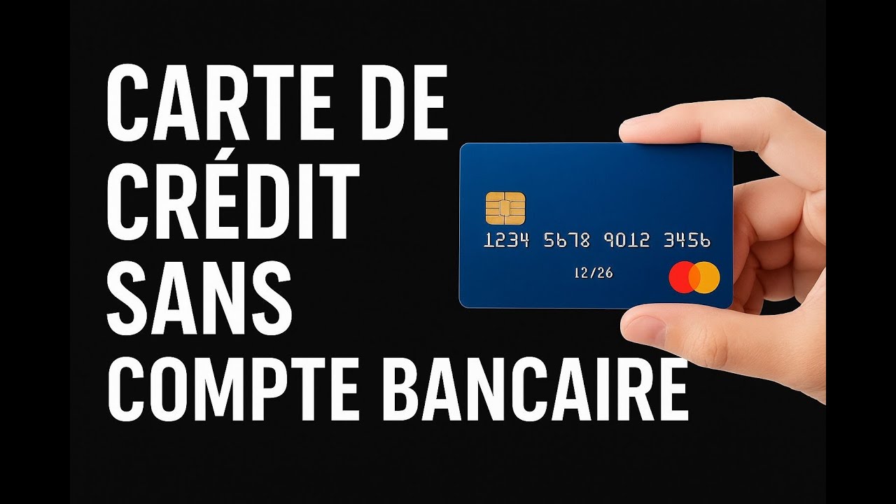 Carte de cr&eacute;dit sans compte bancaire pour vos achats en ligne