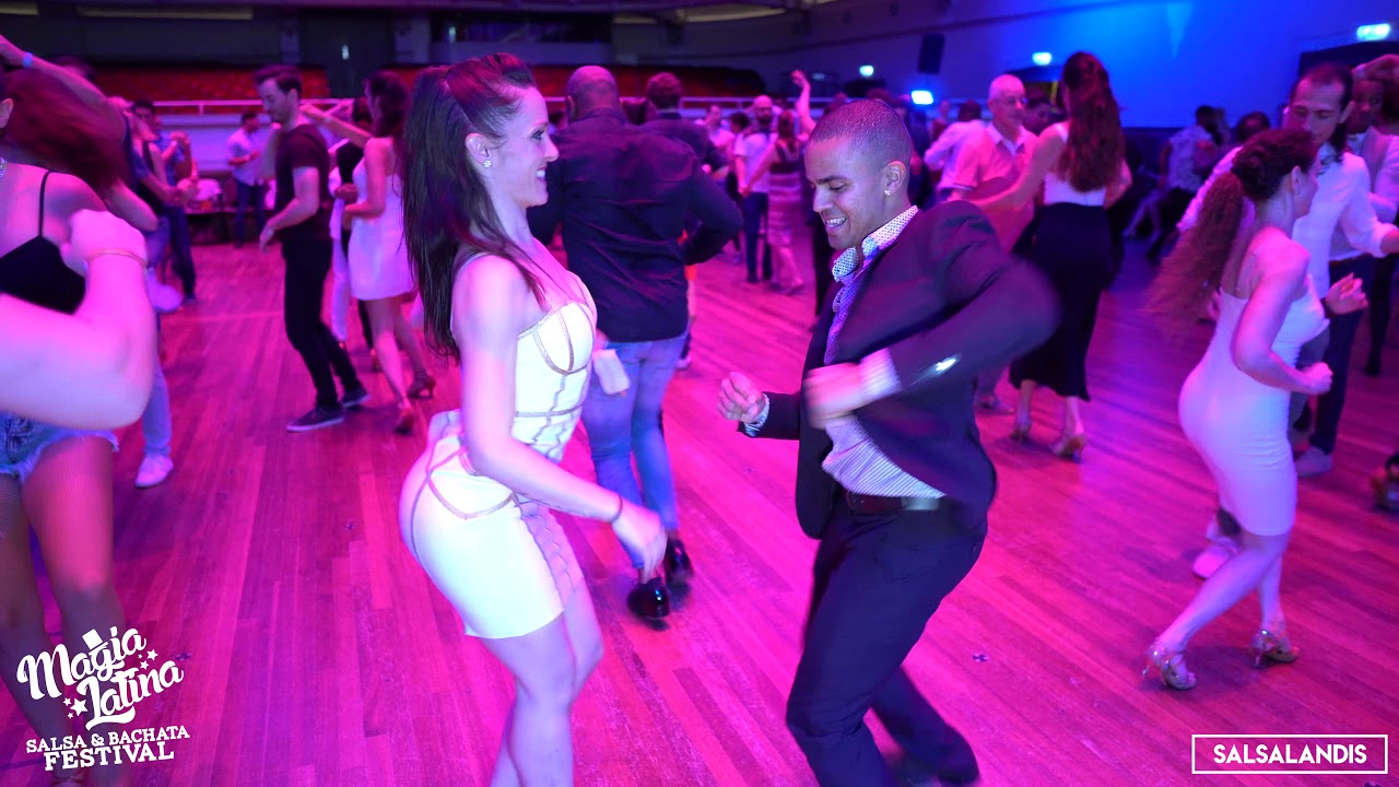 Andre Watapana DC & Marie Cazorla Dancing Salsa @ Magia Latina Festival 2019