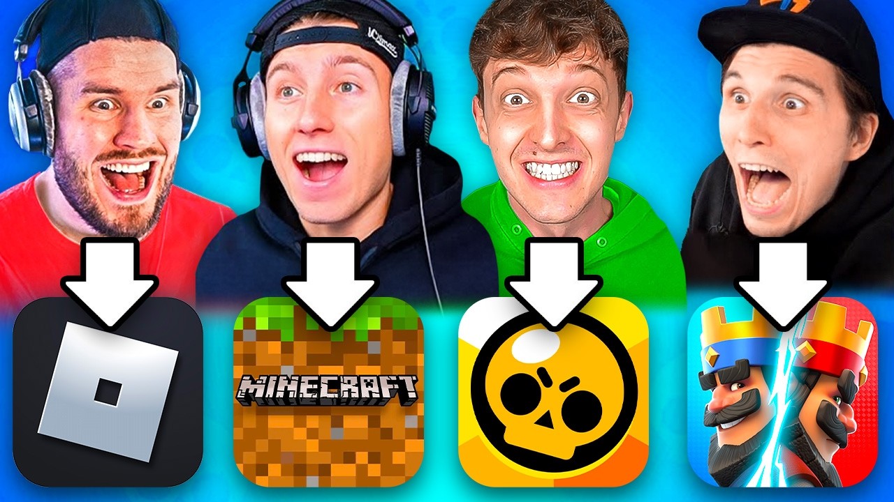 LIEBLINGSSPIEL von JEDEM YOUTUBER in 1 VIDEO GEWINNEN! 😲