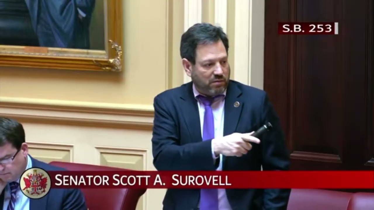 Senate Majority Leader Scott Surovell Speaks in Support of Bill to Save Ratepayers Money (SB253)