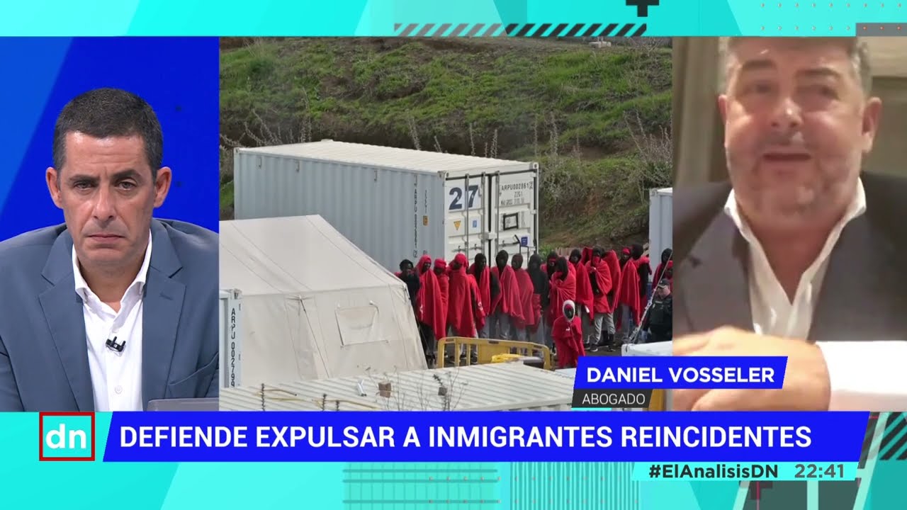 Daniel Vosseler, en Telemadrid, analiza el tema de la inmigración