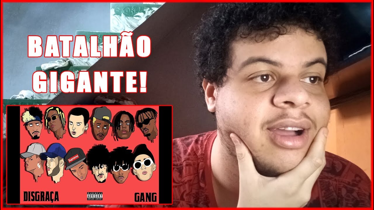 REAGINDO A DISGRA&Ccedil;A GANG - Young Mascka, Aka Rasta, Mc Igu, DaLua, Klyn, Derek, Denov, Pimpo$o ...