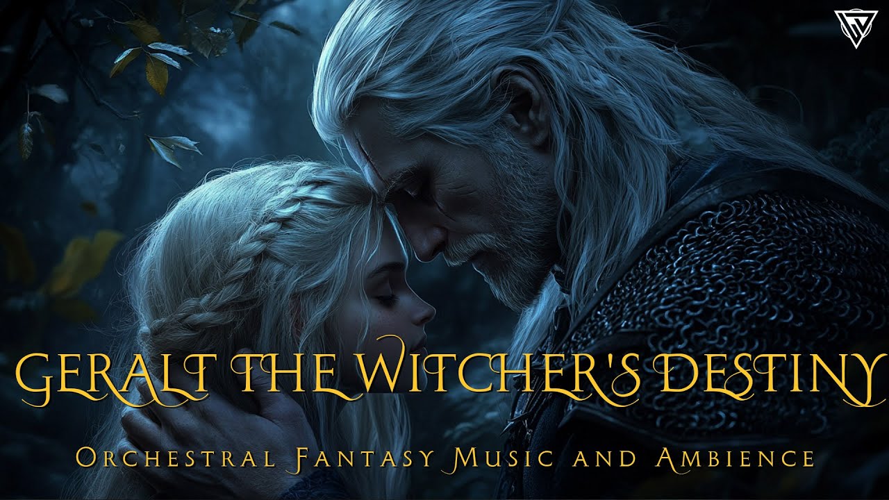 Geralt the Witcher's Destiny| Orchestral Fantasy Music and Ambience | Medieval Celtic Music