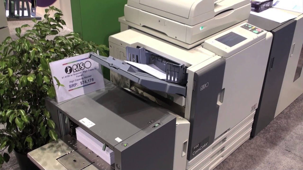 RISO's Robust Prouct Offerings at GRAPH EXPO 14