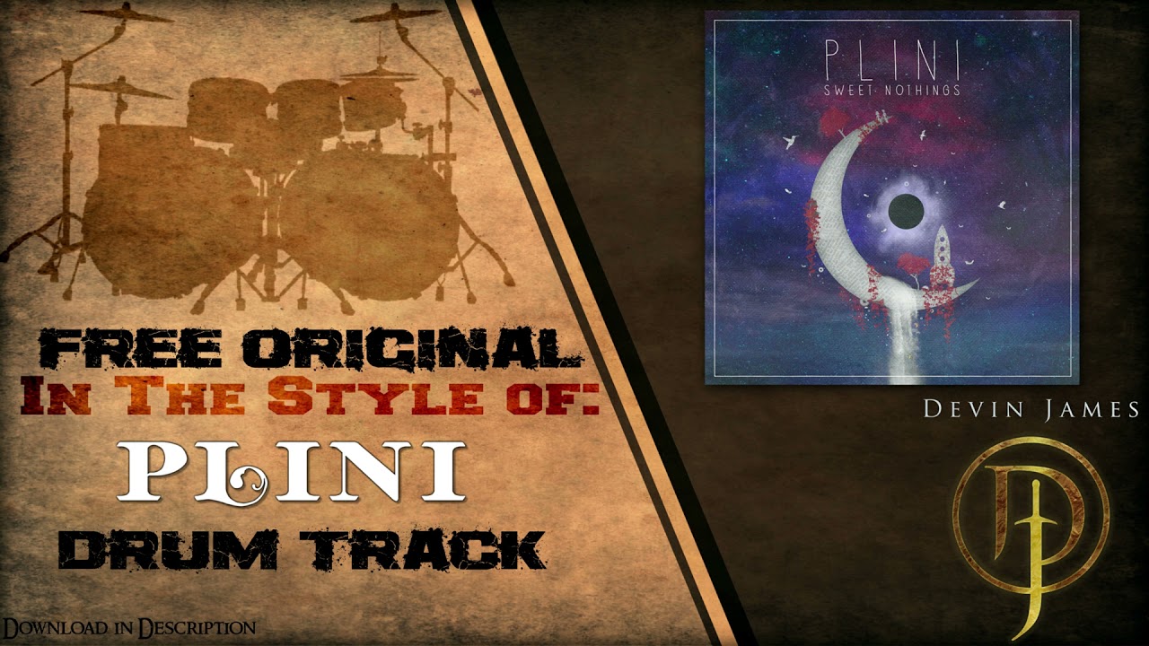Plini Styled Free Original Drum Track - 103 BPM (FREE WAV & MIDI DOWNLOAD)