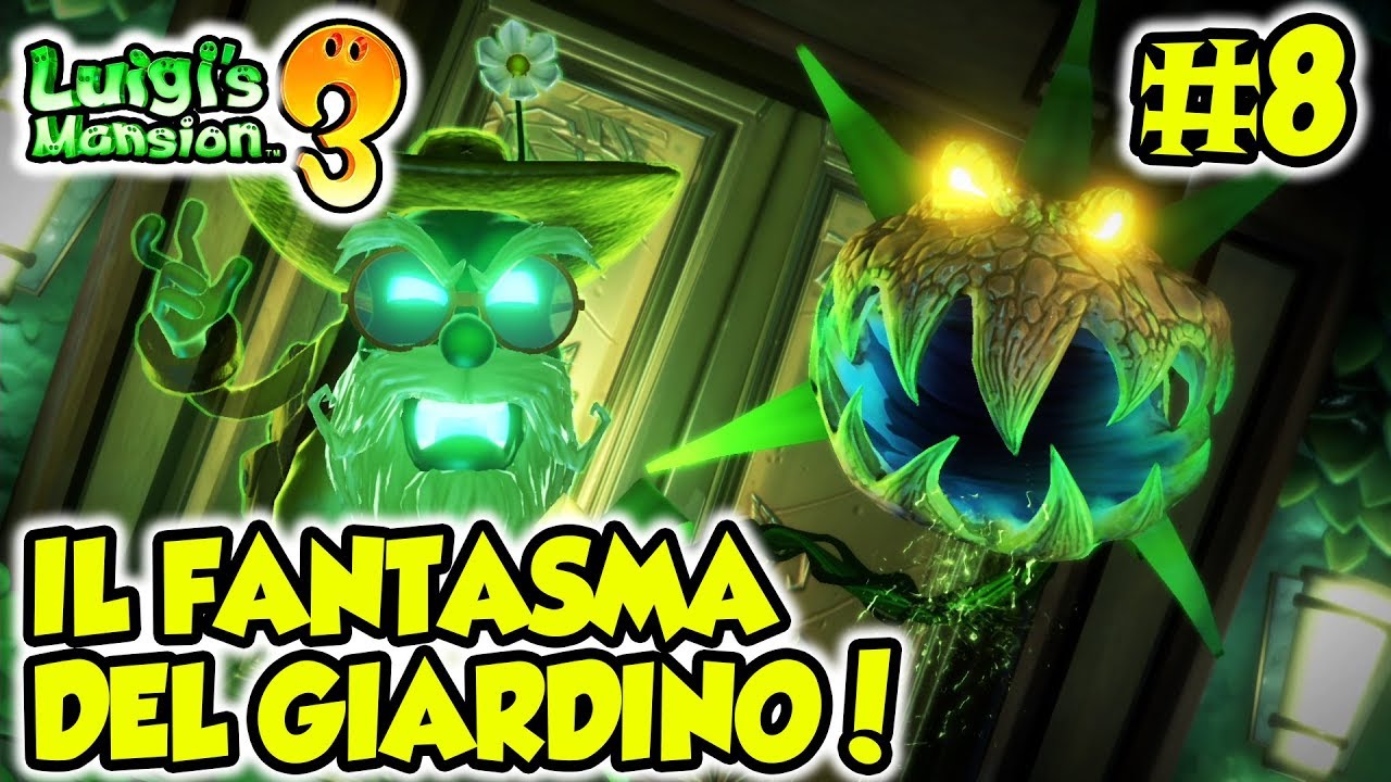 LUIGI'S MANSION 3 - IL FANTASMA DEL GIARDINO! - Switch - (Salvo Pimpo's)