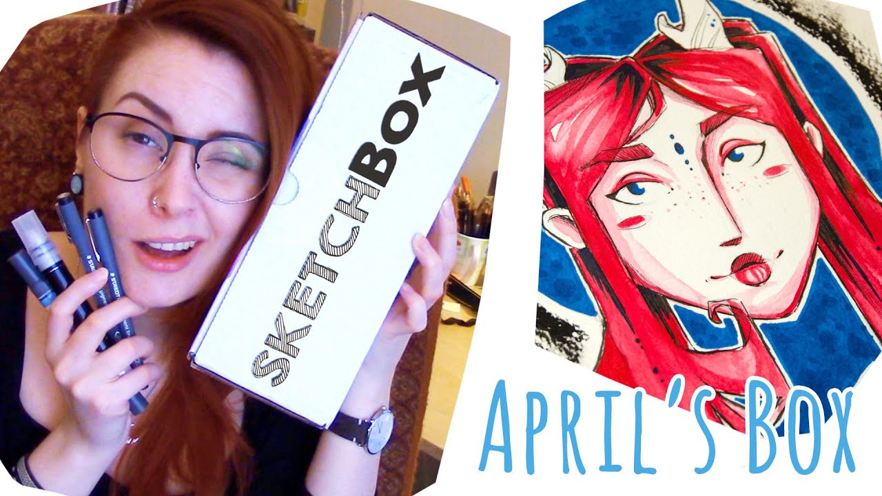 Opening April's SKETCHBOX + Speed Painting