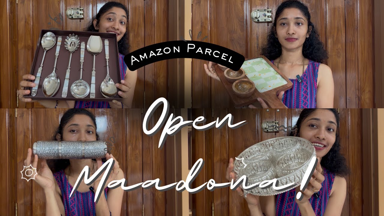 Amazon Haul Kannada 📦| ಪಾರ್ಸಲ್ ಓಪನ್ ಮಾಡೋಣ 🤗 + ಅಲೋವೆರಾ ಫೇಸ್ ಕೇರ್ 🌿✨