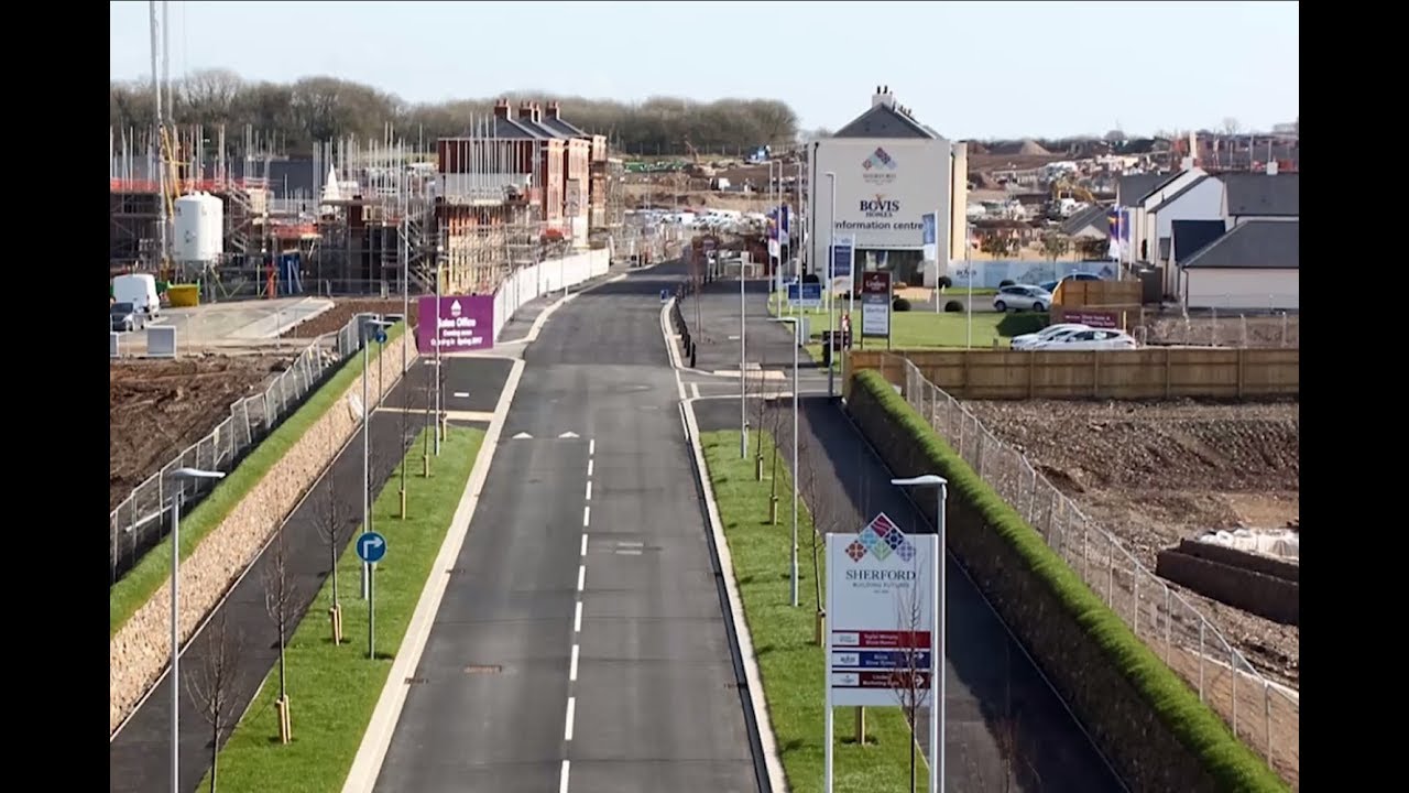 Bovis Homes: Timelapse of construction at Sherford