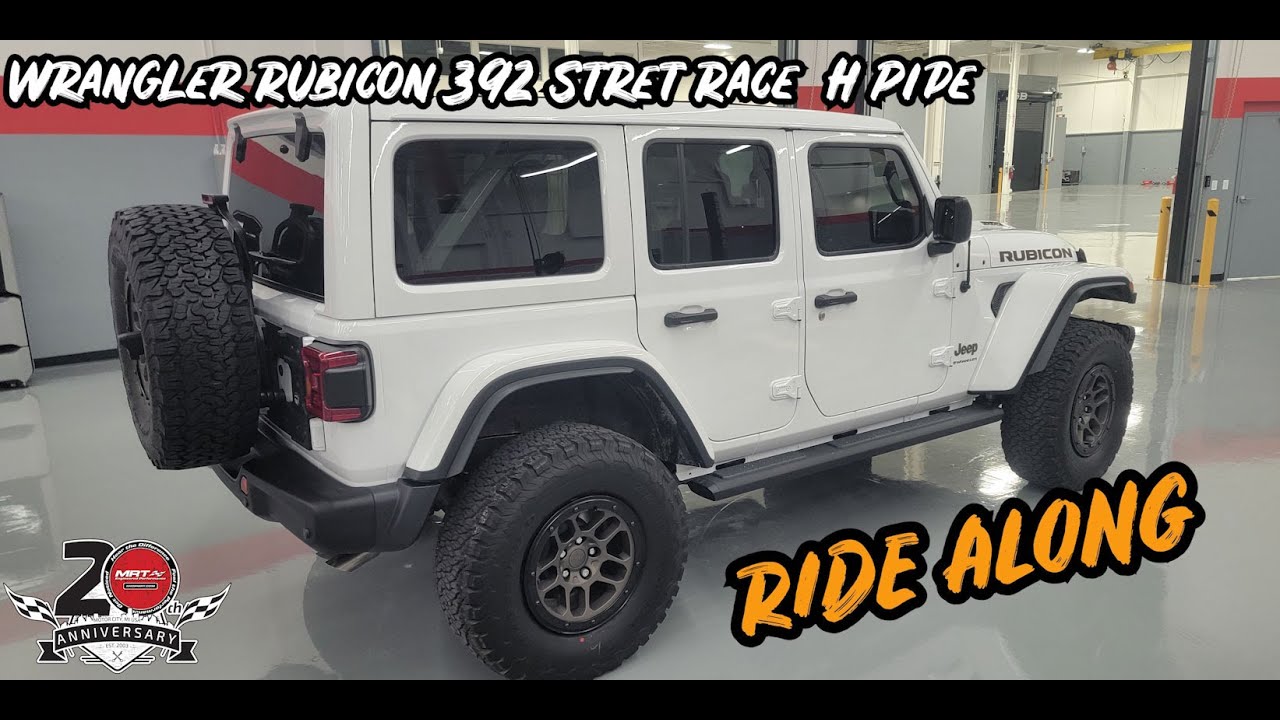 Jeep Wrangler Rubicon 392 Street Race H Pipe Exhaust Review