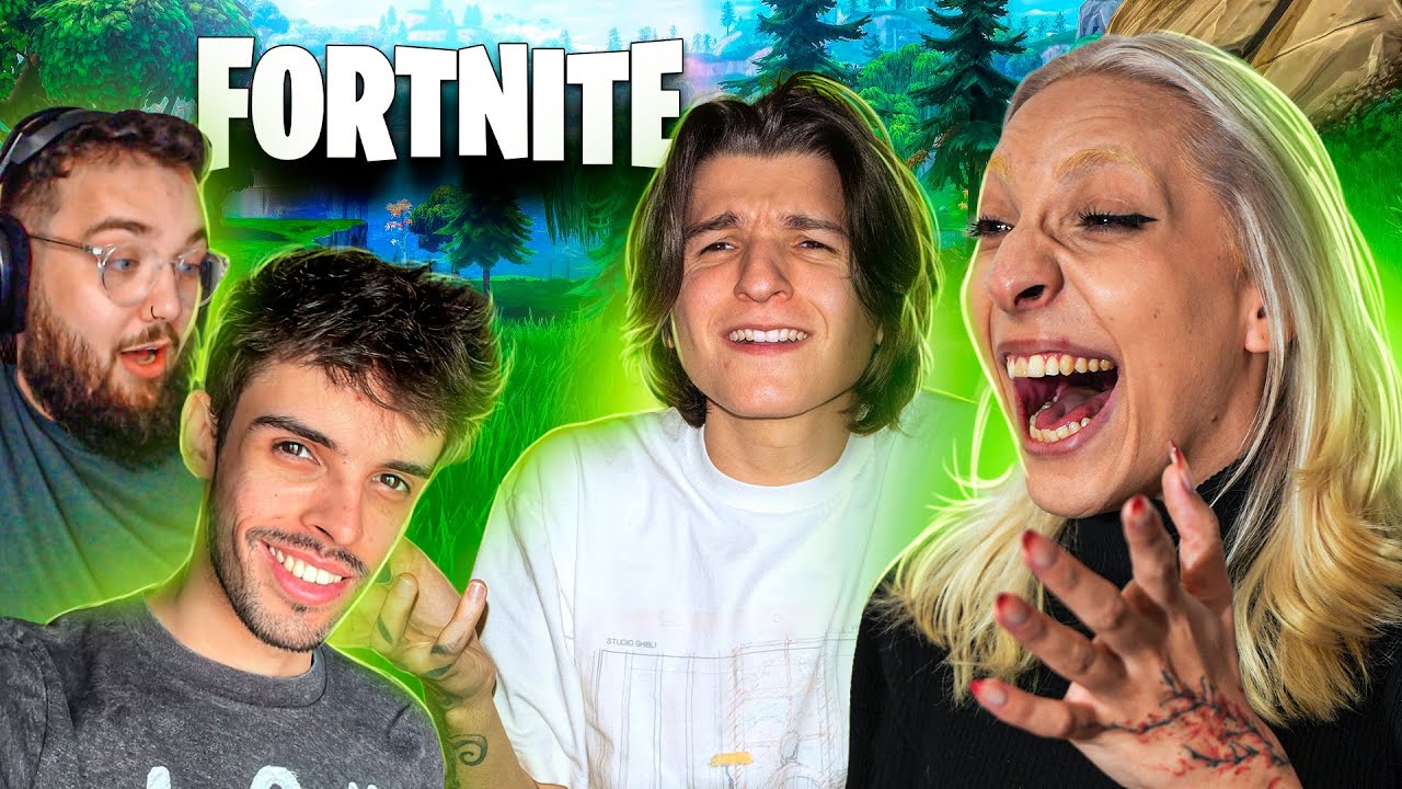 BEAMOM JOGANDO FORTNITE ft Cinemagrath, Ljoga e Sodtz