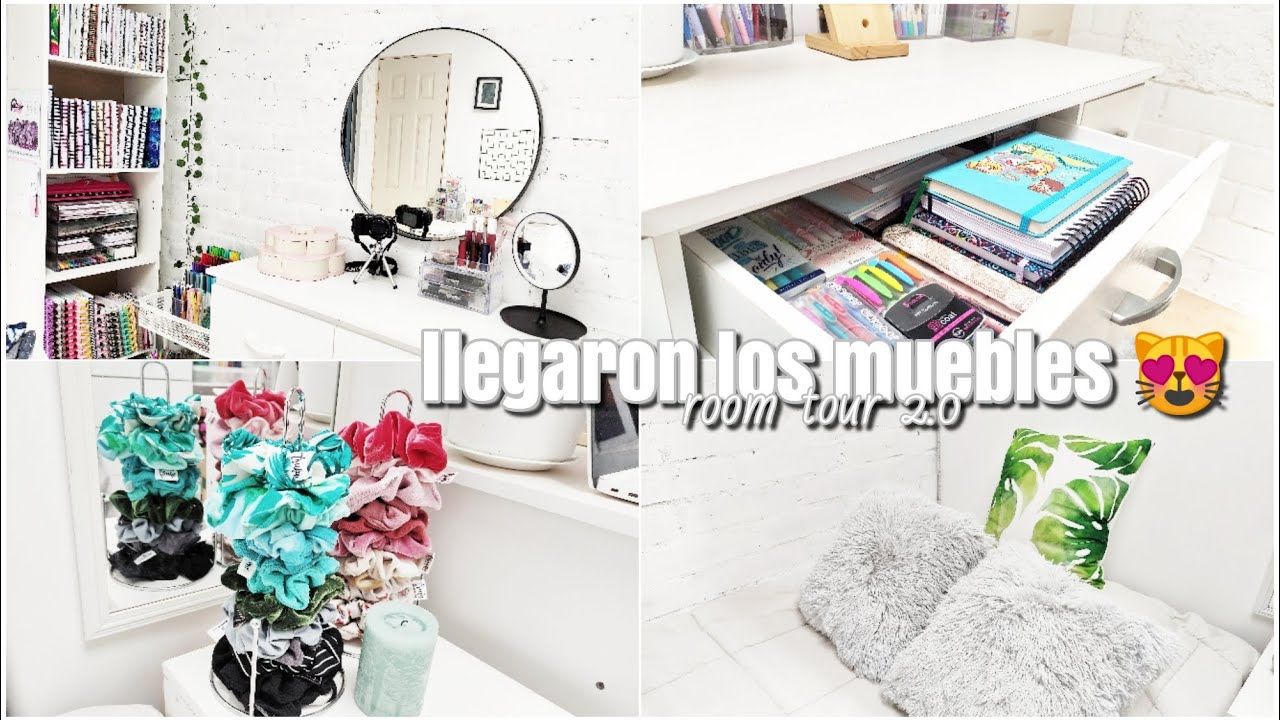 Llegaron los muebles 😱😍 ROOM TOUR oficial 2.0 🥰 / Darinka NGR