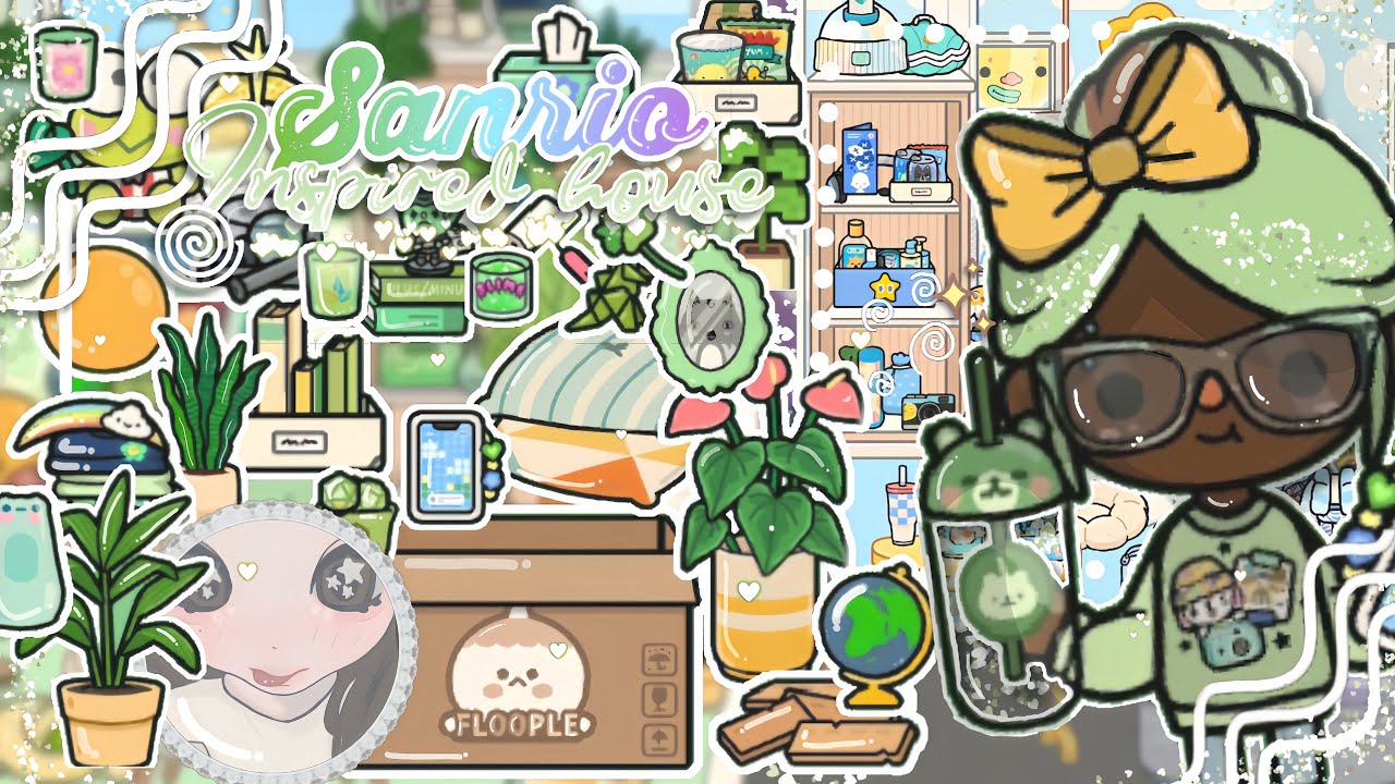 Speed-building a sanrio inspired house! 𐙚⋆°🦢｡⋆♡ 