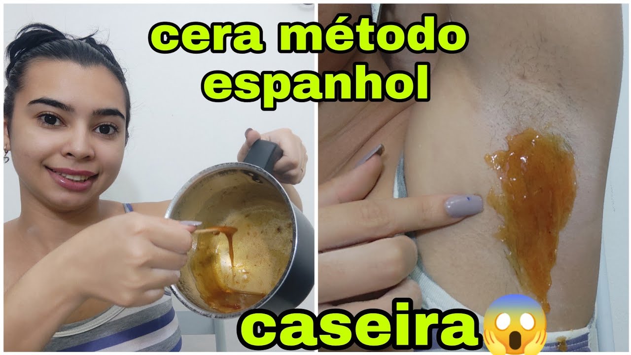 CERA  CASEIRA PARA DEPILAÇÃO VIRILHA AXILA E PERNA| COM APENAS 2 INGREDIENTES AÇÚCAR E LIMÃO