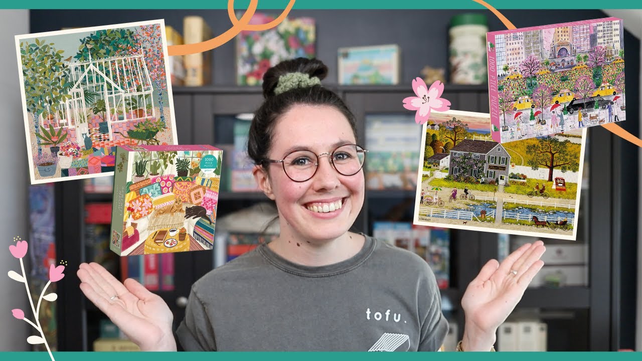 Par ici les beaux puzzles de printemps ! 🌸