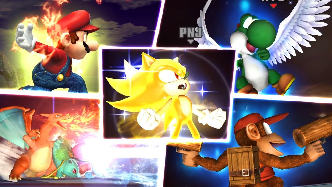 TODOS los SMASH FINALES de Super Smash Bros Brawl (Español) - Nintencomedy