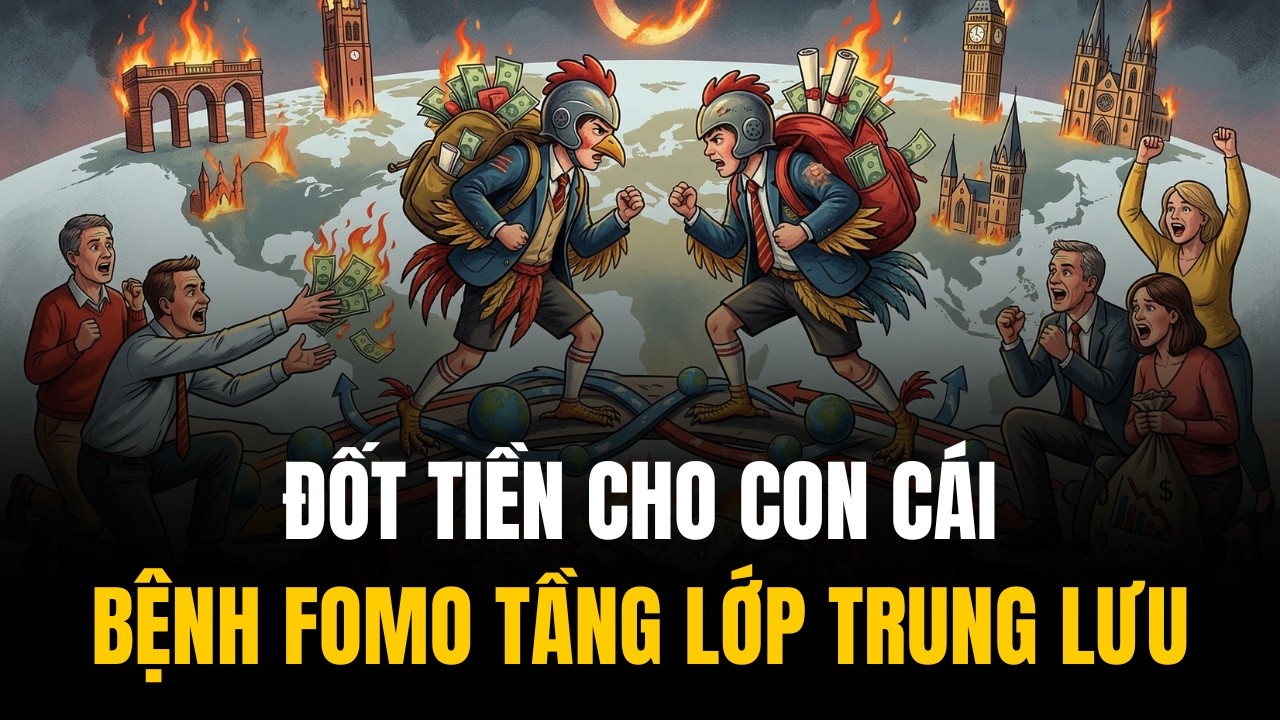 Bi Kịch Tầng Lớp Cổ Cồn Trắng: VẮT KIỆT SỨC Cày Tiền Để Tài Trợ Cho Cuộc Đua Vô Nghĩa Của Con Cái
