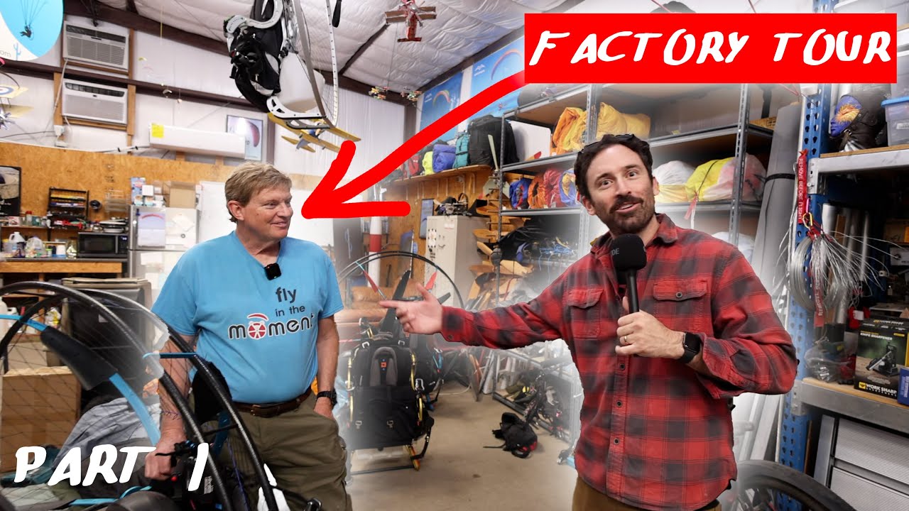 Moment Paramotor Factory Tour