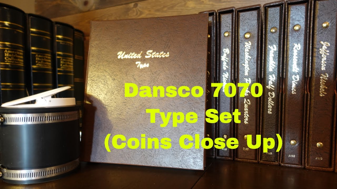 My Dansco 7070 Type Set Album - Close UP