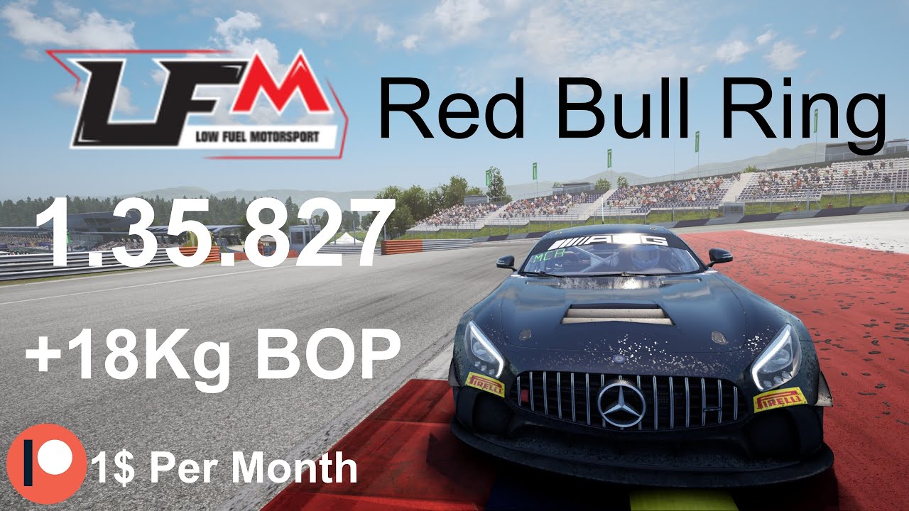 Mercedes AMG GT4 Red Bull Ring LFM Setup /1$ per month