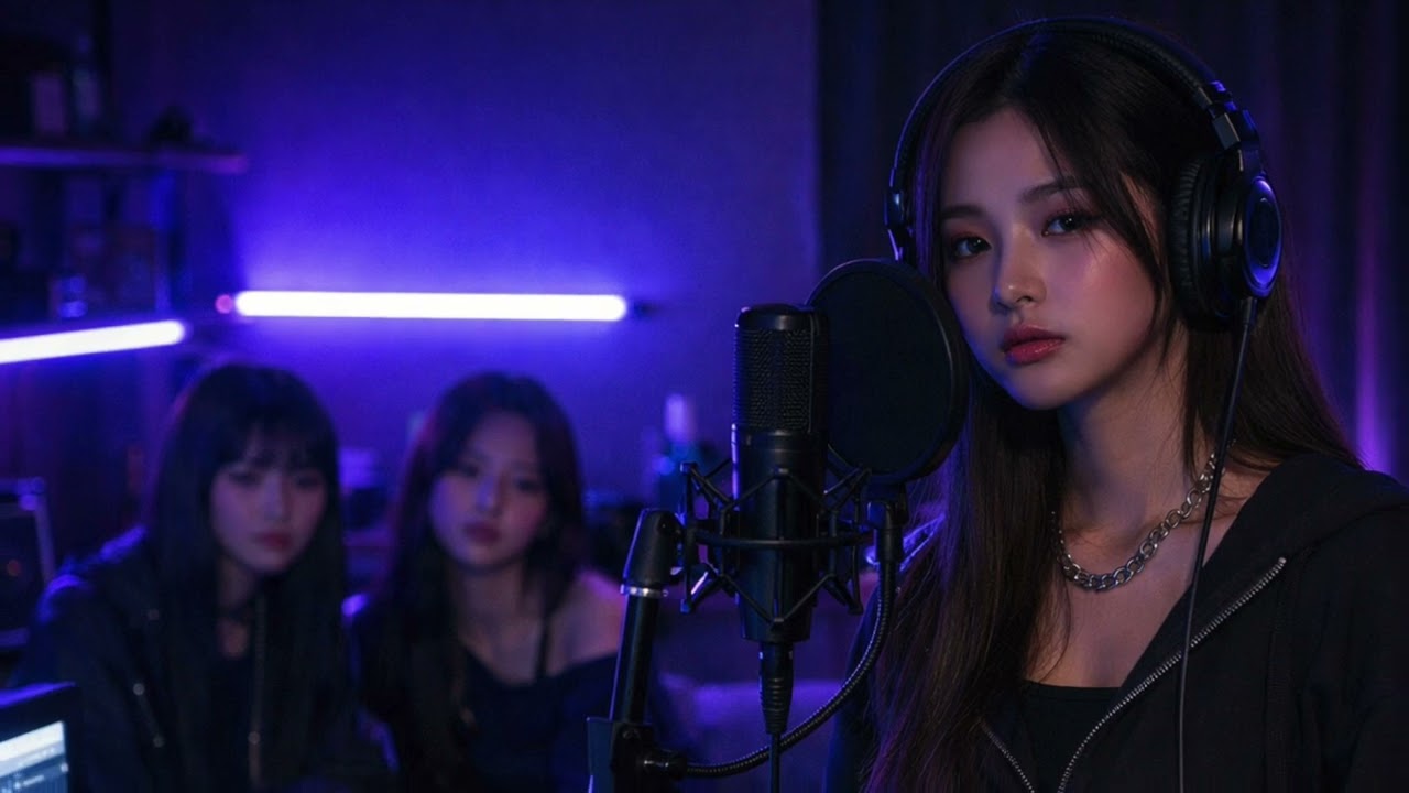 Midnight Replay (미드나잇 리플레이 / 真夜中リプレイ / 午夜重播)｜AI K-POP 女團原創曲｜Late Night R&B Vibes