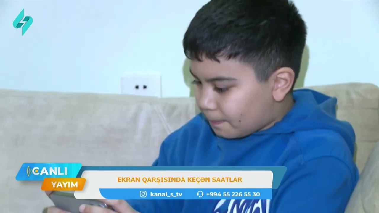 Ekran qarşısında keçən saatlar | Canlı Yayım