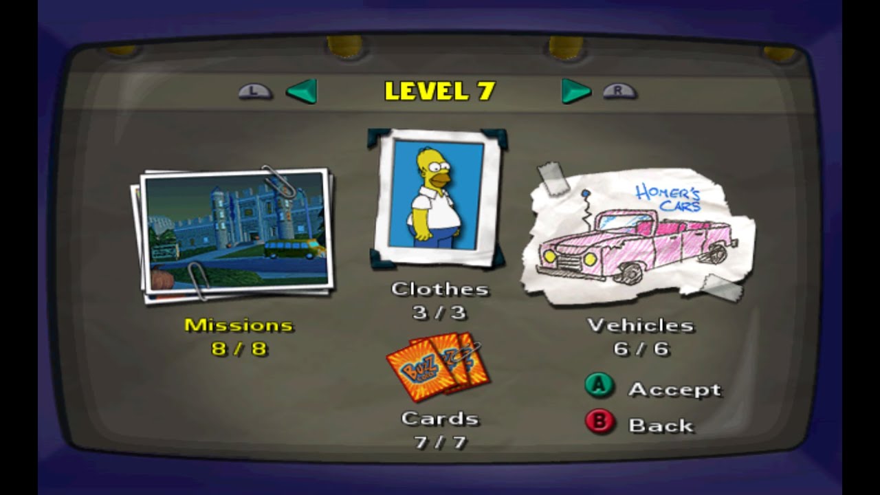 The Simpsons: Hit & Run - Level 7 | Missions